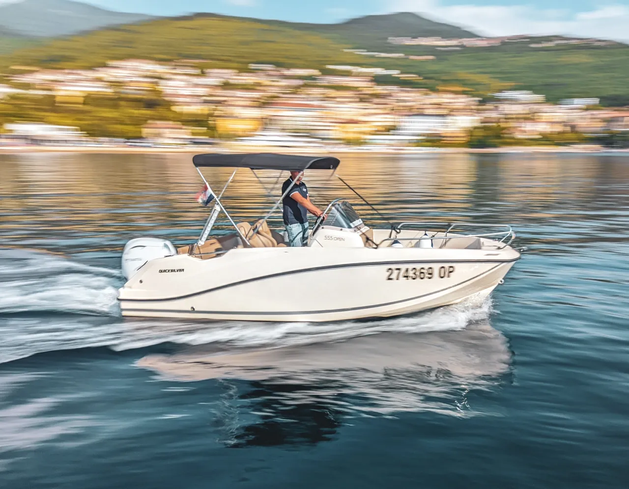 RENT A BOAT OPATIJA - QUICKSILVER 555 - QUARNERO TOURS