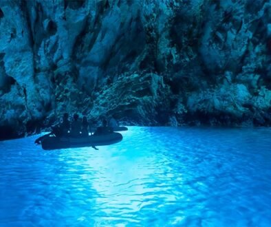 Blue cave Island of Cres