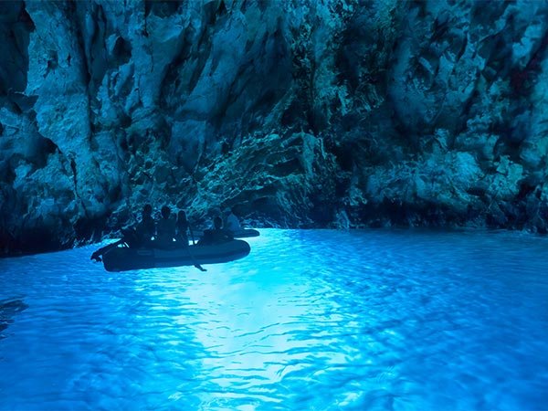 Blue cave Island of Cres
