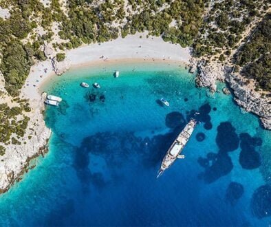 Lubenice beach on Island of Cres