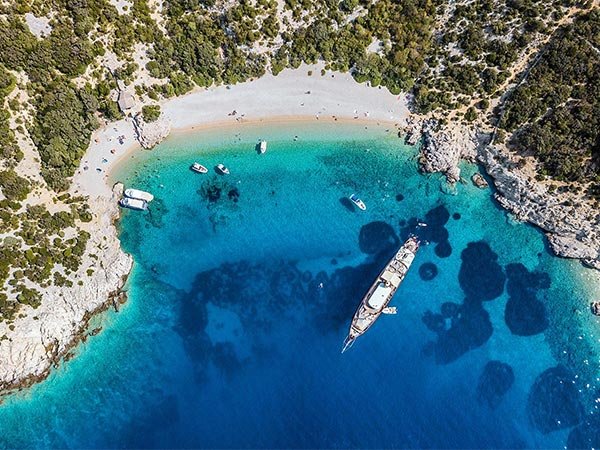 Lubenice beach on Island of Cres