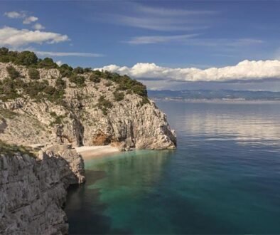 Brseč beach