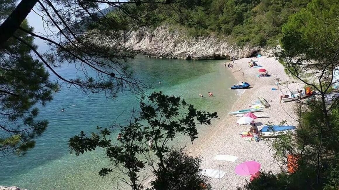 Uboka and Jelenščica beaches - Rent a Boat Quarnero tours - Opatija riviera